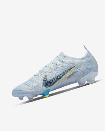 Nike Mercurial Vapor 14 Elite FG Voetbalschoenen Heren Grijs Lichtblauw Blauw Blauw | NL_5352