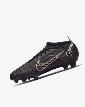 Nike Mercurial Vapor 14 Pro FG Voetbalschoenen Dames Zwart Metal Zilver Grijs Metal Goud | NL_5117