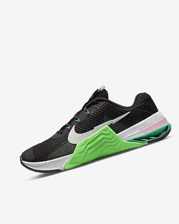 Nike Metcon 7 Training schoenen Dames Zwart Groen Roze Wit | NL_5261