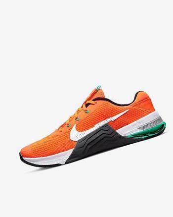 Nike Metcon 7 Training schoenen Heren Oranje Donkergrijs Turquoise Wit | NL_3286