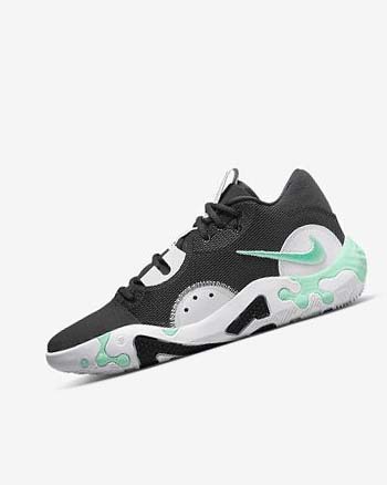 Nike PG 6 Basketbalschoenen Dames Zwart Wit Mintgroen | NL_3059