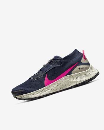 Nike Pegasus Trail 3 GORE-TEX Waterdichte Trailrunning Schoenen Heren Obsidian Olijfgroen Rood | NL_5253