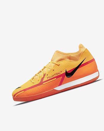 Nike Phantom GT2 Academy Dynamic Fit IC Voetbalschoenen Heren Oranje Oranje Lichtrood Zwart | NL_1139