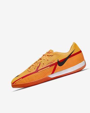 Nike Phantom GT2 Academy IC Voetbalschoenen Heren Oranje Oranje Lichtrood Zwart | NL_2752