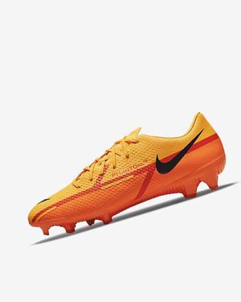 Nike Phantom GT2 Academy MG Voetbalschoenen Dames Oranje Oranje Lichtrood Zwart | NL_5507