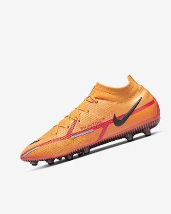 Nike Phantom GT2 Dynamic Fit Elite AG-Pro Voetbalschoenen Heren Oranje Oranje Lichtrood Zwart | NL_5558