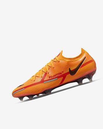 Nike Phantom GT2 Elite FG Voetbalschoenen Heren Oranje Oranje Lichtrood Zwart | NL_4785