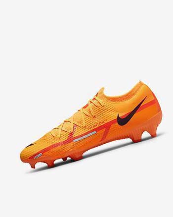 Nike Phantom GT2 Pro FG Voetbalschoenen Heren Oranje Oranje Lichtrood Zwart | NL_2416
