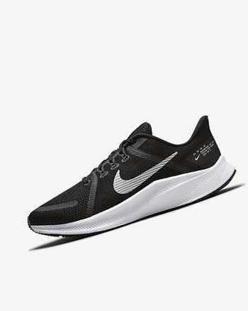 Nike Quest 4 Hardloopschoenen Heren Zwart Donkergrijs Wit | NL_4549
