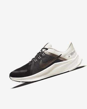 Nike Quest 4 Premium Hardloopschoenen Dames Zwart Metal Koper | NL_2467