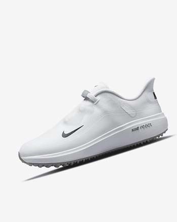Nike React Ace Tour Golfschoenen Dames Wit Lichtgrijs Zwart | NL_4566