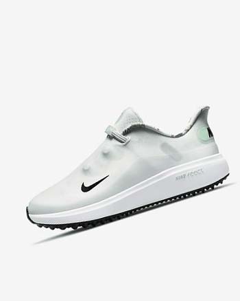 Nike React Ace Tour Golfschoenen Dames Wit Platina Mintgroen Zwart | NL_5312