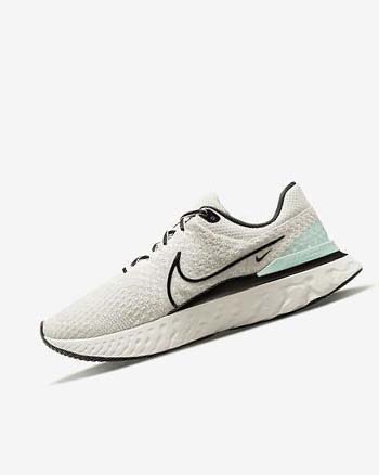 Nike React Infinity Run Flyknit 3 Hardloopschoenen Heren Lichtbeige Zwart | NL_2587