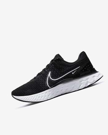 Nike React Infinity Run Flyknit 3 Hardloopschoenen Heren Zwart Wit | NL_4701