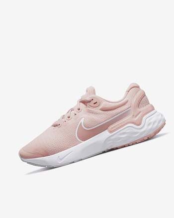 Nike Renew Run 3 Hardloopschoenen Dames Roze Oranje Wit | NL_2967