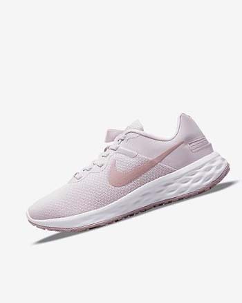 Nike Revolution 6 FlyEase Next Nature Hardloopschoenen Dames Lichtpaars Wit | NL_5232