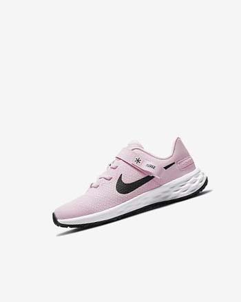 Nike Revolution 6 FlyEase Schoenen Meisjes Roze Zwart | NL_5603
