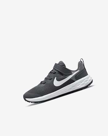 Nike Revolution 6 Hardloopschoenen Meisjes Grijs Grijs Wit | NL_4917
