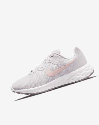 Nike Revolution 6 Next Nature Hardloopschoenen Dames Lichtpaars Wit | NL_1147