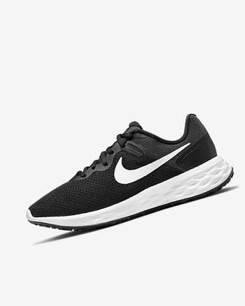 Nike Revolution 6 Next Nature Hardloopschoenen Dames Zwart Donkergrijs Grijs Wit | NL_2986