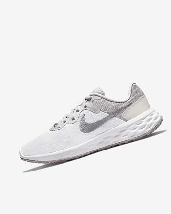 Nike Revolution 6 Next Nature Premium Hardloopschoenen Dames Wit Grijs | NL_2957