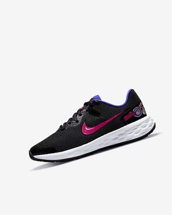 Nike Revolution 6 SE Hardloopschoenen Meisjes Zwart | NL_2261