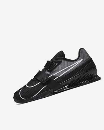 Nike Romaleos 4 Training schoenen Heren Zwart Zwart Wit | NL_1166