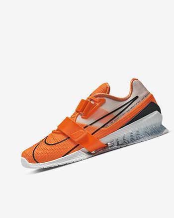 Nike Romaleos 4 Training schoenen Heren Oranje Wit Zwart | NL_5439