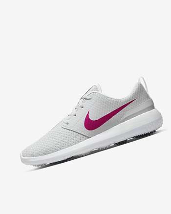 Nike Roshe G Golfschoenen Dames Wit Zwart Roze | NL_2635