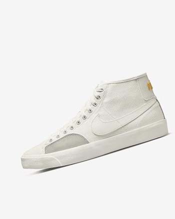 Nike SB BLZR Court Mid Premium Skate Schoenen Heren Wit | NL_3092