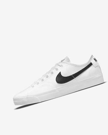 Nike SB BLZR Court Skate Schoenen Heren Wit Wit Zwart Zwart | NL_2799