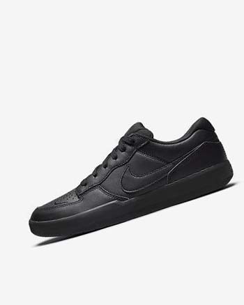 Nike SB Force 58 Premium Skate Schoenen Heren Zwart Zwart Zwart Zwart | NL_5606