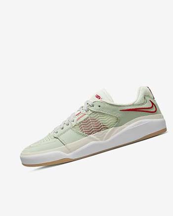 Nike SB Ishod Wair Premium Skate Schoenen Dames Groen Lichtbeige Rood | NL_3012
