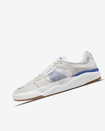 Nike SB Ishod Wair Skate Schoenen Dames Wit Wit Koningsblauw Wit | NL_2629