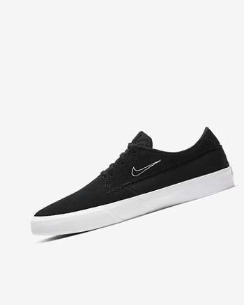 Nike SB Shane Skate Schoenen Heren Zwart Zwart Wit | NL_5541