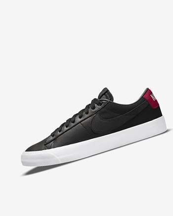 Nike SB Zoom Blazer Low Pro GT Premium Skate Schoenen Heren Zwart Rood Zwart | NL_2264