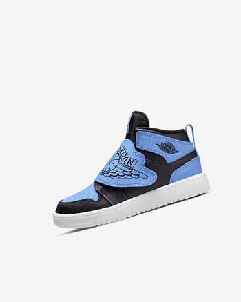 Nike Sky Jordan 1 Schoenen Jongens Zwart Wit Blauw | NL_4537