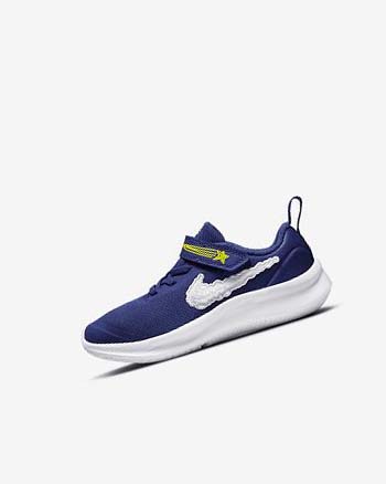 Nike Star Runner 3 Dream Hardloopschoenen Jongens Diepkoningsblauw Blauw Geel Wit | NL_5097