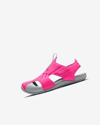 Nike Sunray Protect 2 Sandalen Meisjes Roze Grijs Fuchsie | NL_4990