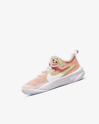 Nike Team Hustle D 10 Lil Fruits Basketbalschoenen Jongens Rood Groen Wit | NL_5276