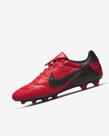 Nike The Premier 3 FG Voetbalschoenen Heren Rood Rood Zwart | NL_3087