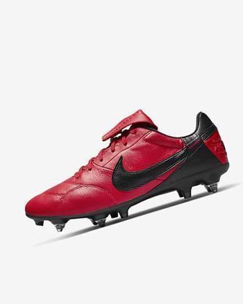 Nike The Premier 3 SG-PRO Anti-Clog Traction Voetbalschoenen Heren Rood Rood Zwart | NL_1177