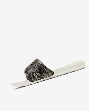 Nike Victori One Badslippers Dames Bruin Wit Zwart | NL_2690