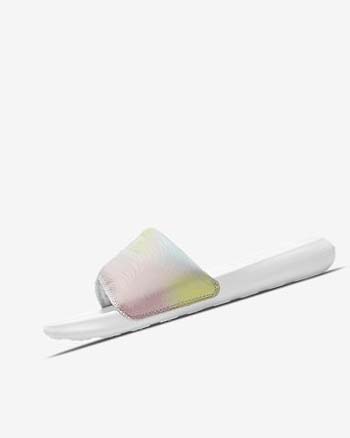Nike Victori One Badslippers Dames Paars Wit Wit | NL_2439