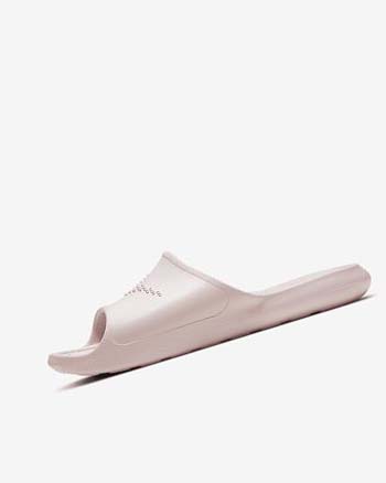 Nike Victori One Badslippers Dames Roze Roze Wit | NL_2983