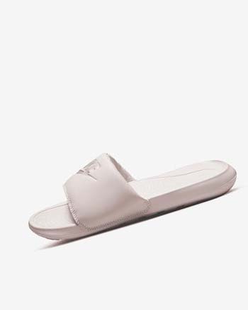Nike Victori One Badslippers Dames Roze Roze Metal Zilver | NL_3190