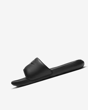 Nike Victori One Badslippers Dames Zwart Zwart Zwart | NL_5198