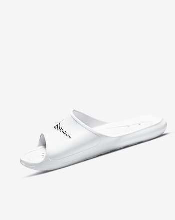 Nike Victori One Badslippers Heren Wit Zwart | NL_3093
