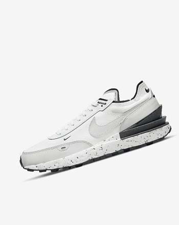 Nike Waffle One Crater Sneakers Heren Wit Zwart Lichtbeige | NL_2504