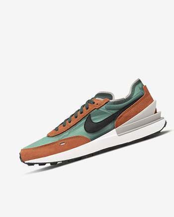 Nike Waffle One SE Sneakers Heren Groen Oranje Zwart | NL_5406